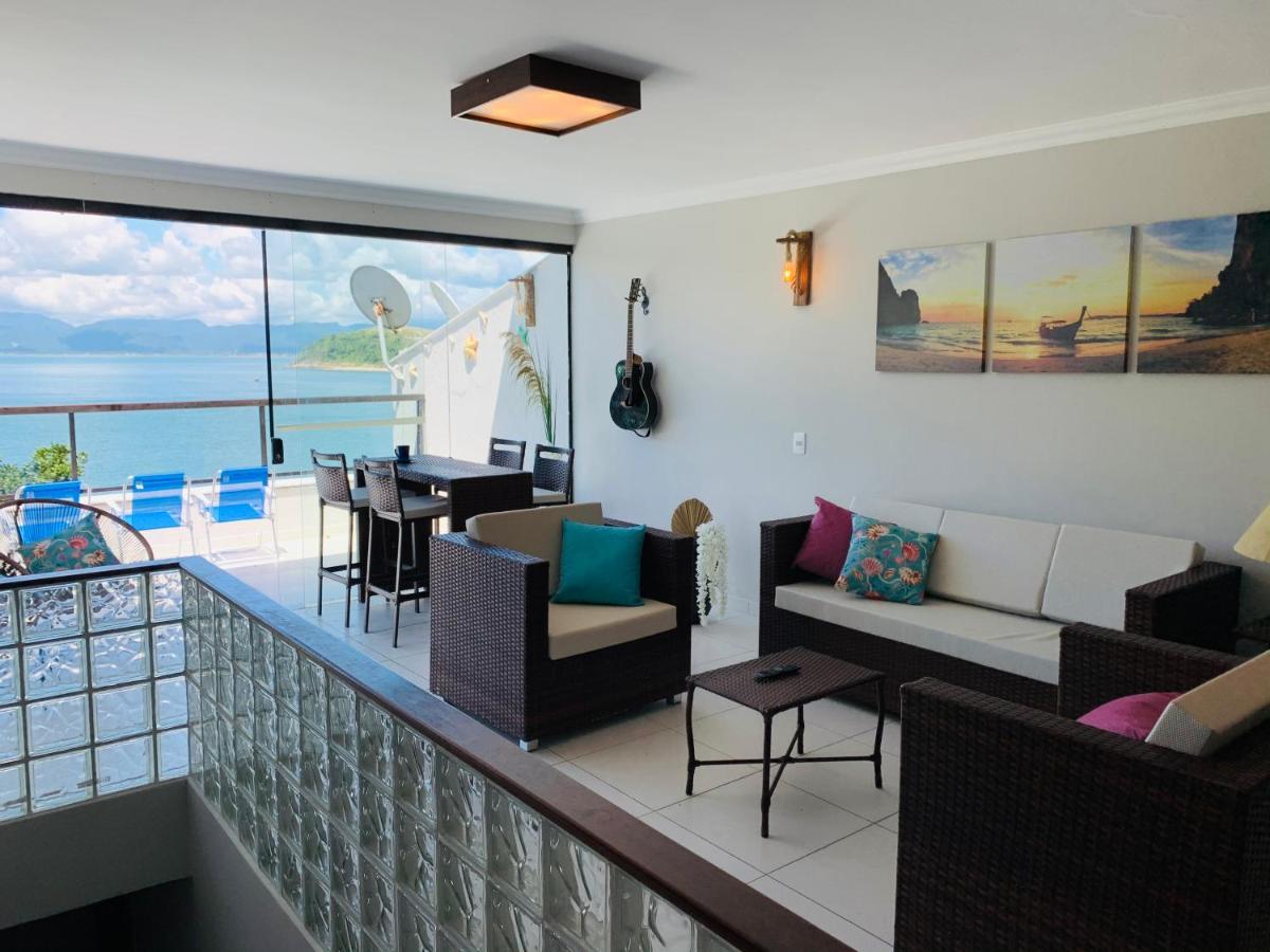 Lindo Duplex Pe Na Areia Com Praia Privativa Caraguatatuba Exterior foto