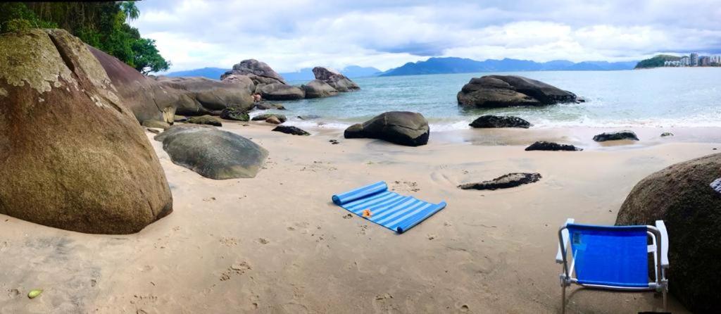 Lindo Duplex Pe Na Areia Com Praia Privativa Caraguatatuba Exterior foto